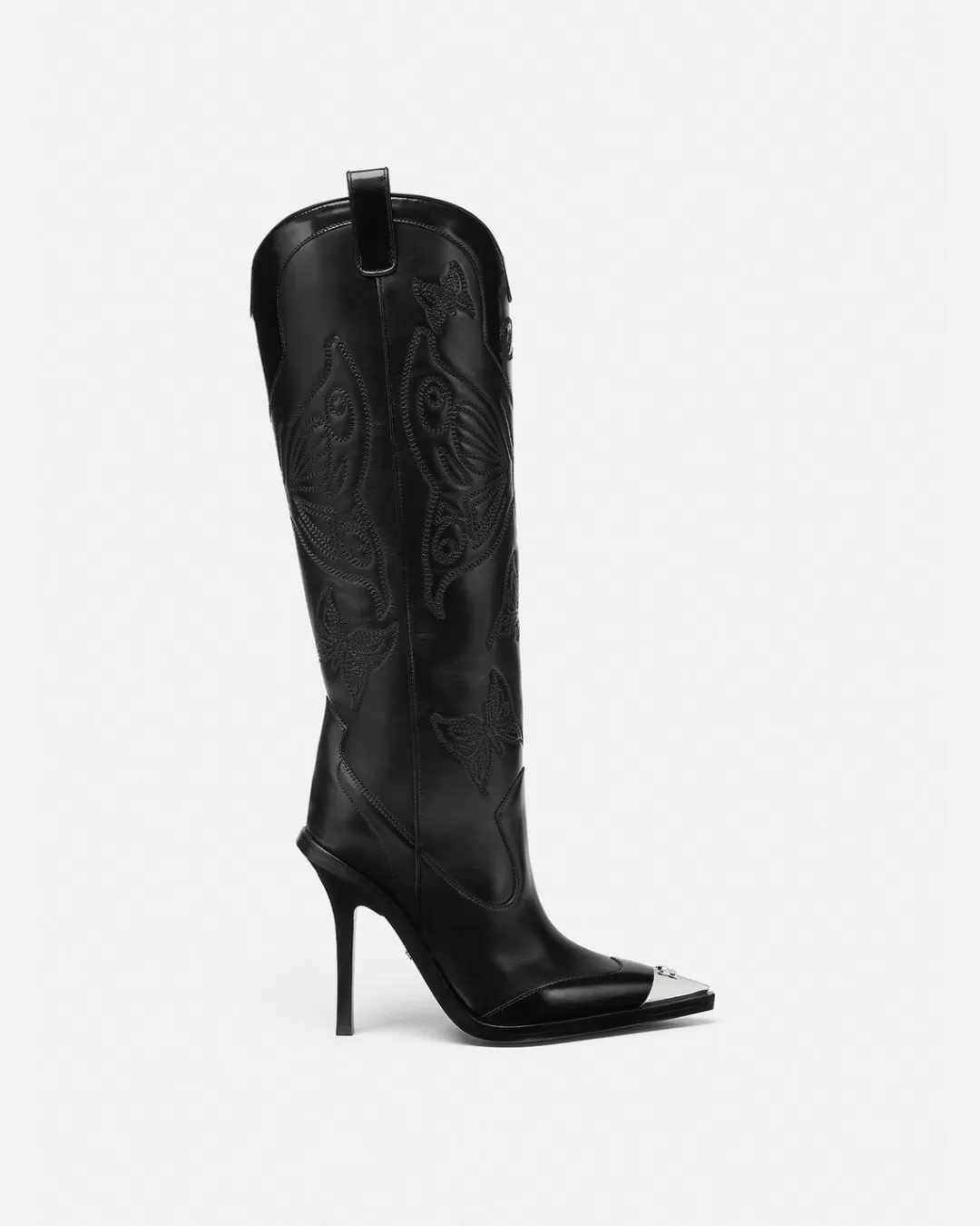 Butterflies Knee-High Boots*Versace Best Sale