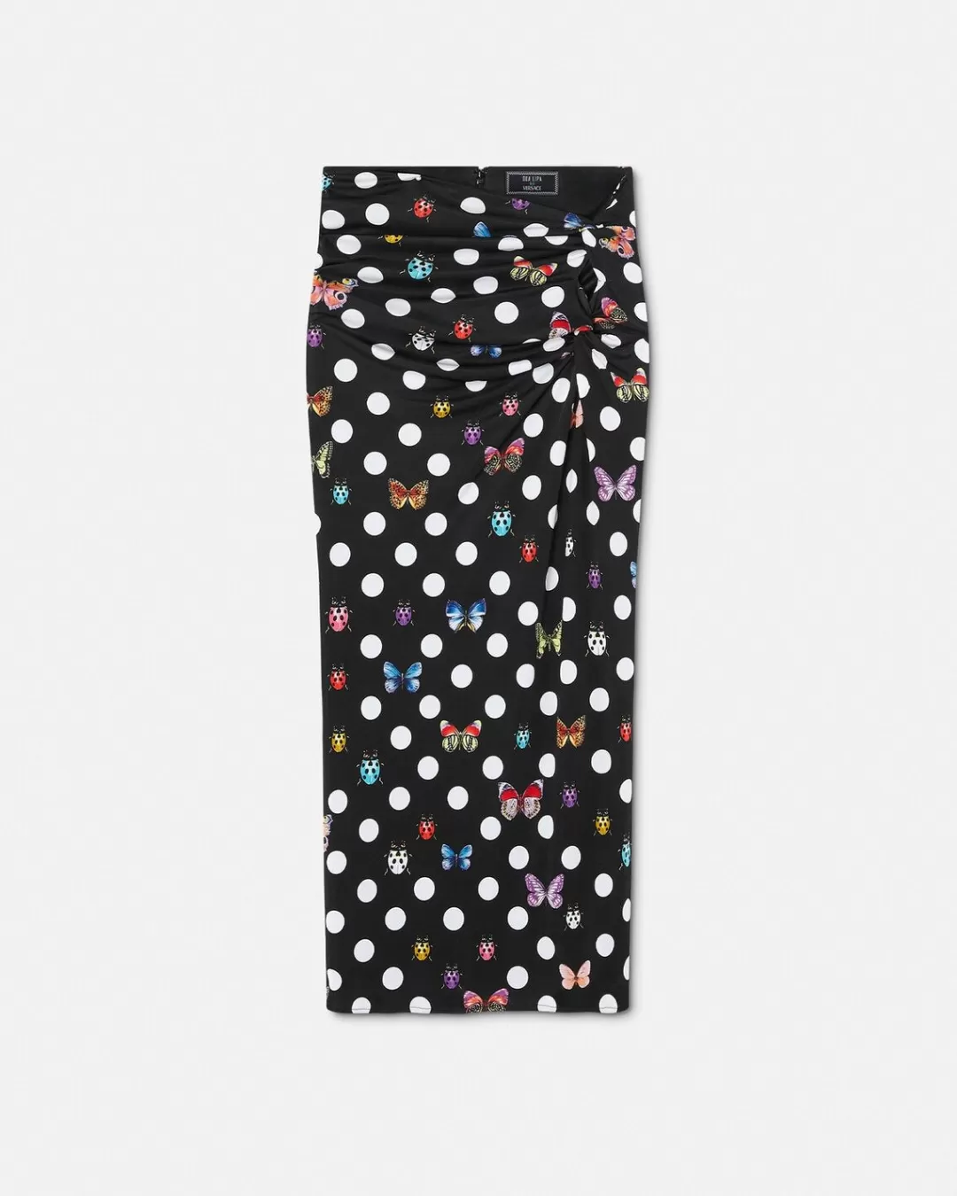 Butterflies Knotted Midi Skirt*Versace Fashion