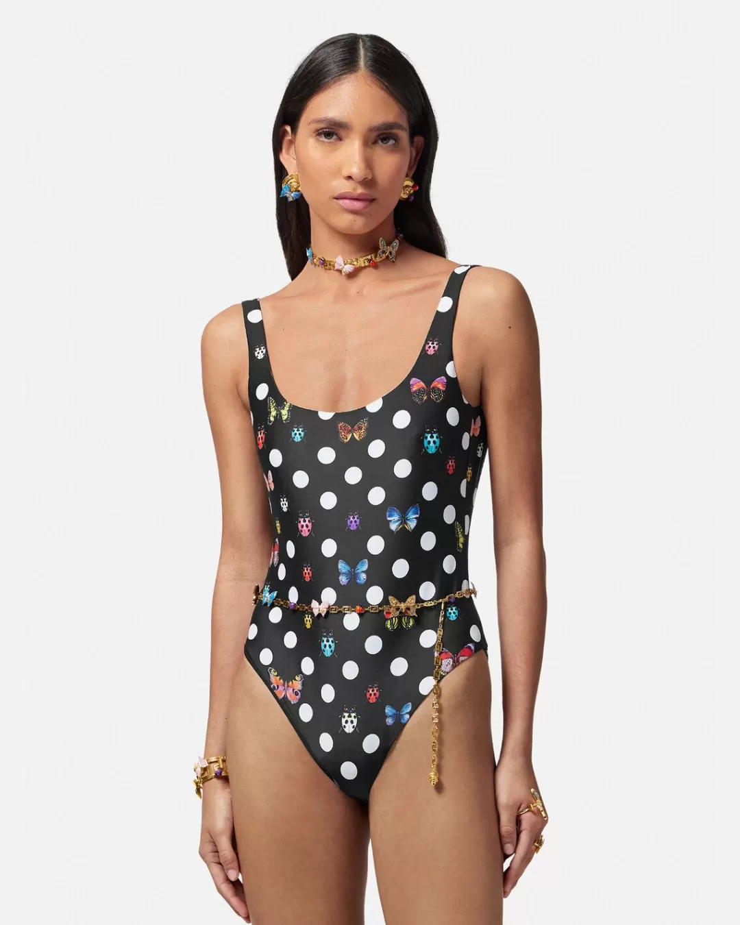 Butterflies One-Piece Swimsuit*Versace Discount