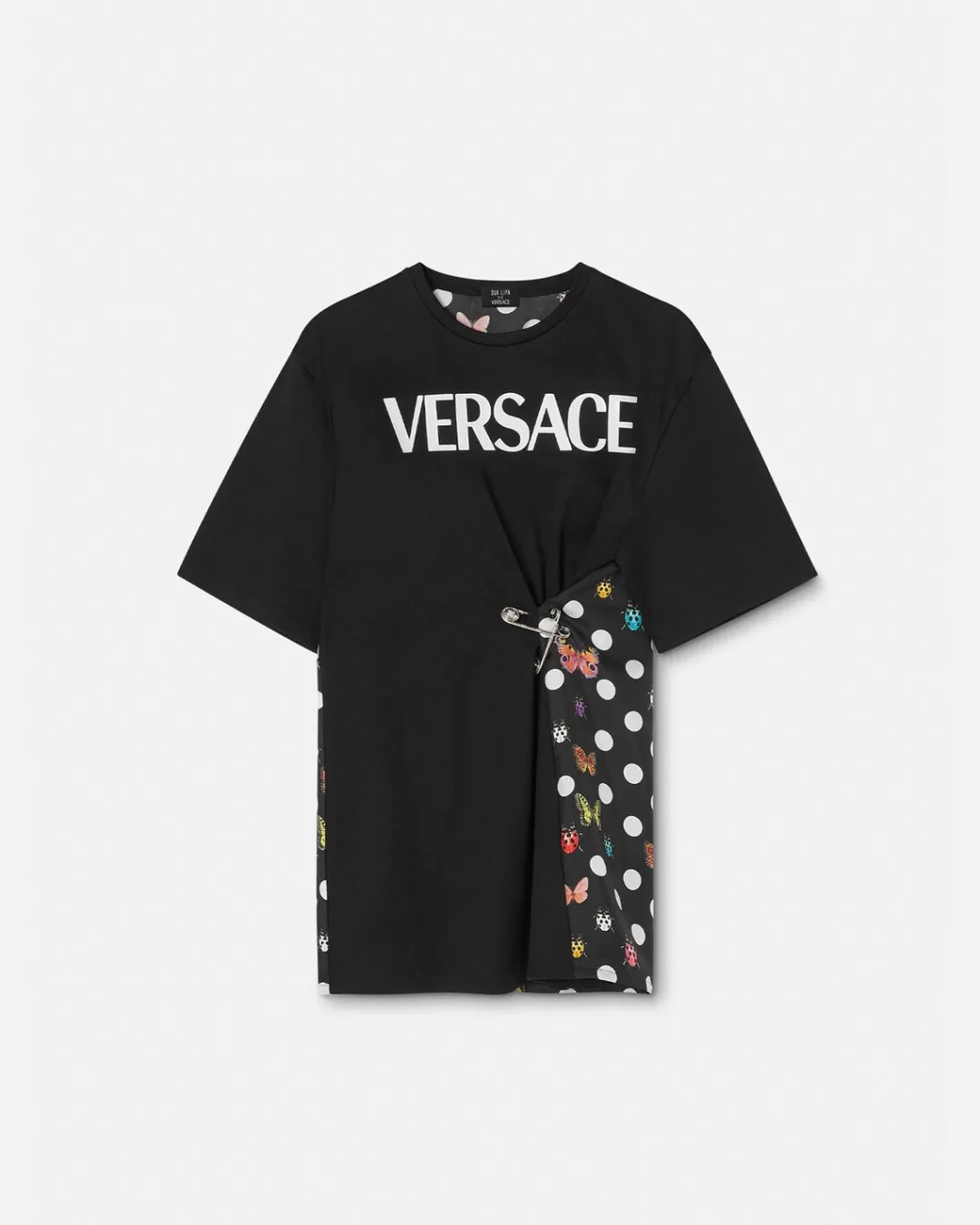 Butterflies Safety Pin Logo T-Shirt*Versace Shop