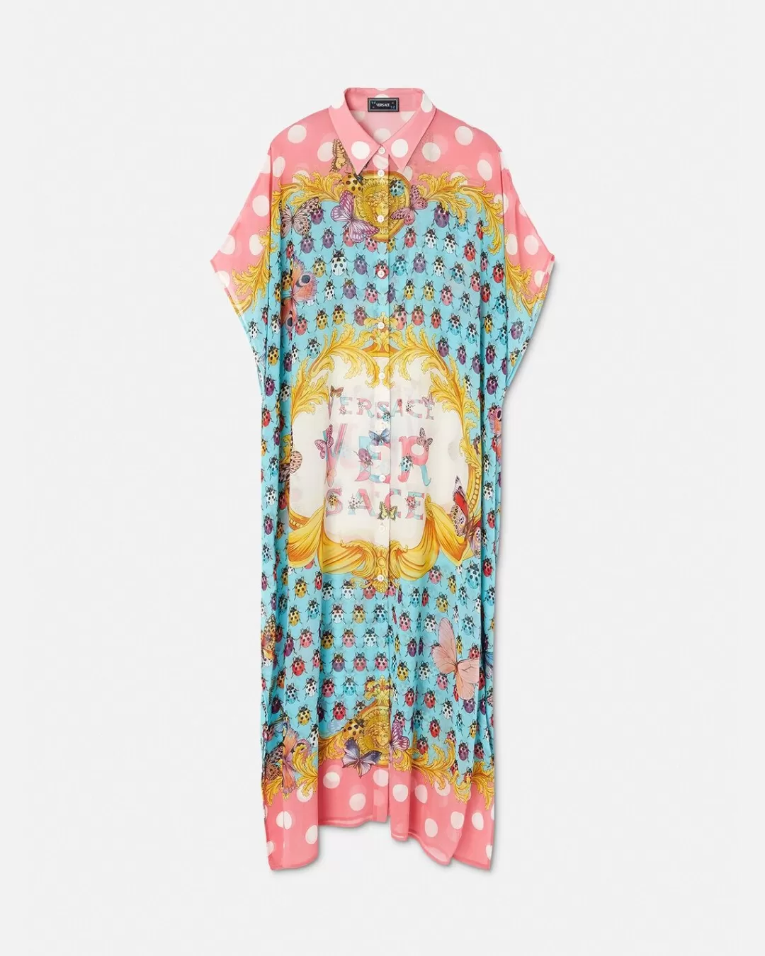 Butterflies Shirt Dress Cover-Up*Versace Online