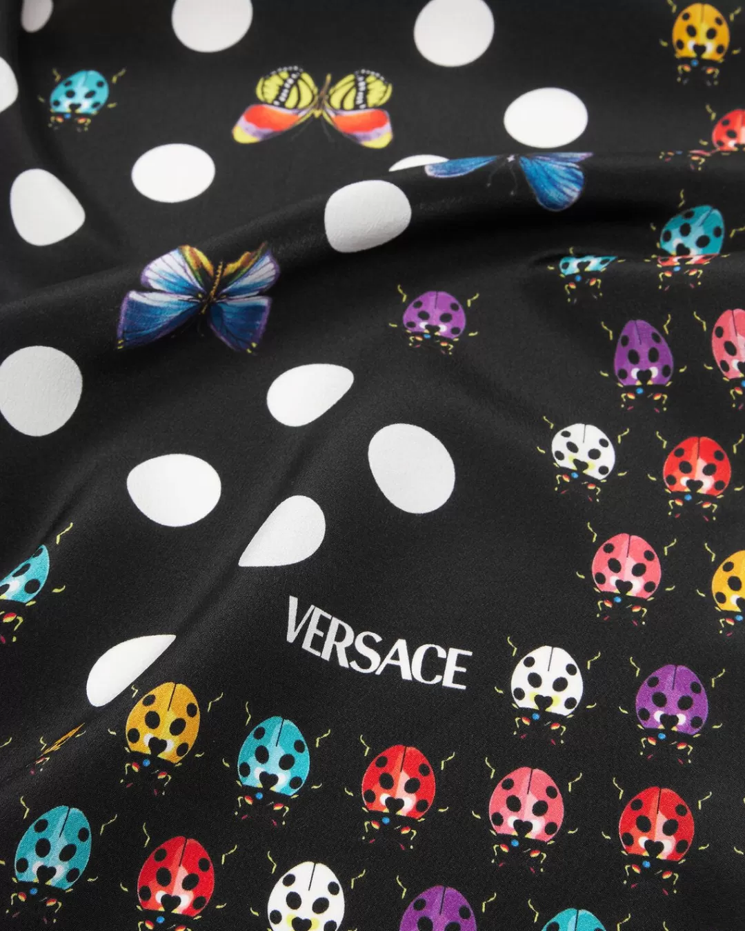 Butterflies Silk Shawl*Versace Store