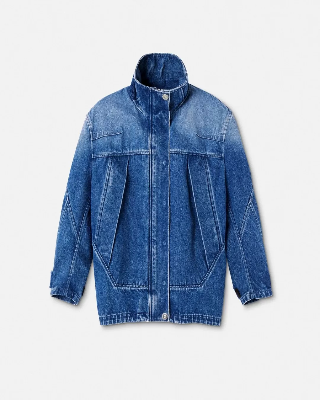 Cocoon Denim Parka Jacket*Versace Clearance