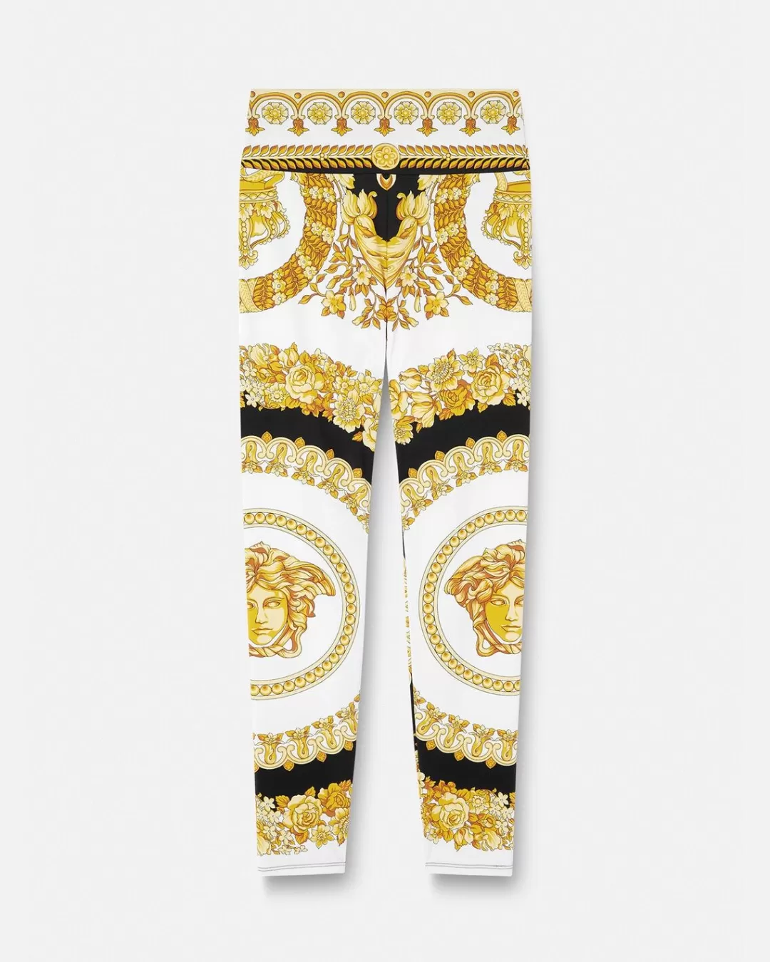 Crete De Fleur Gym Leggings*Versace Hot