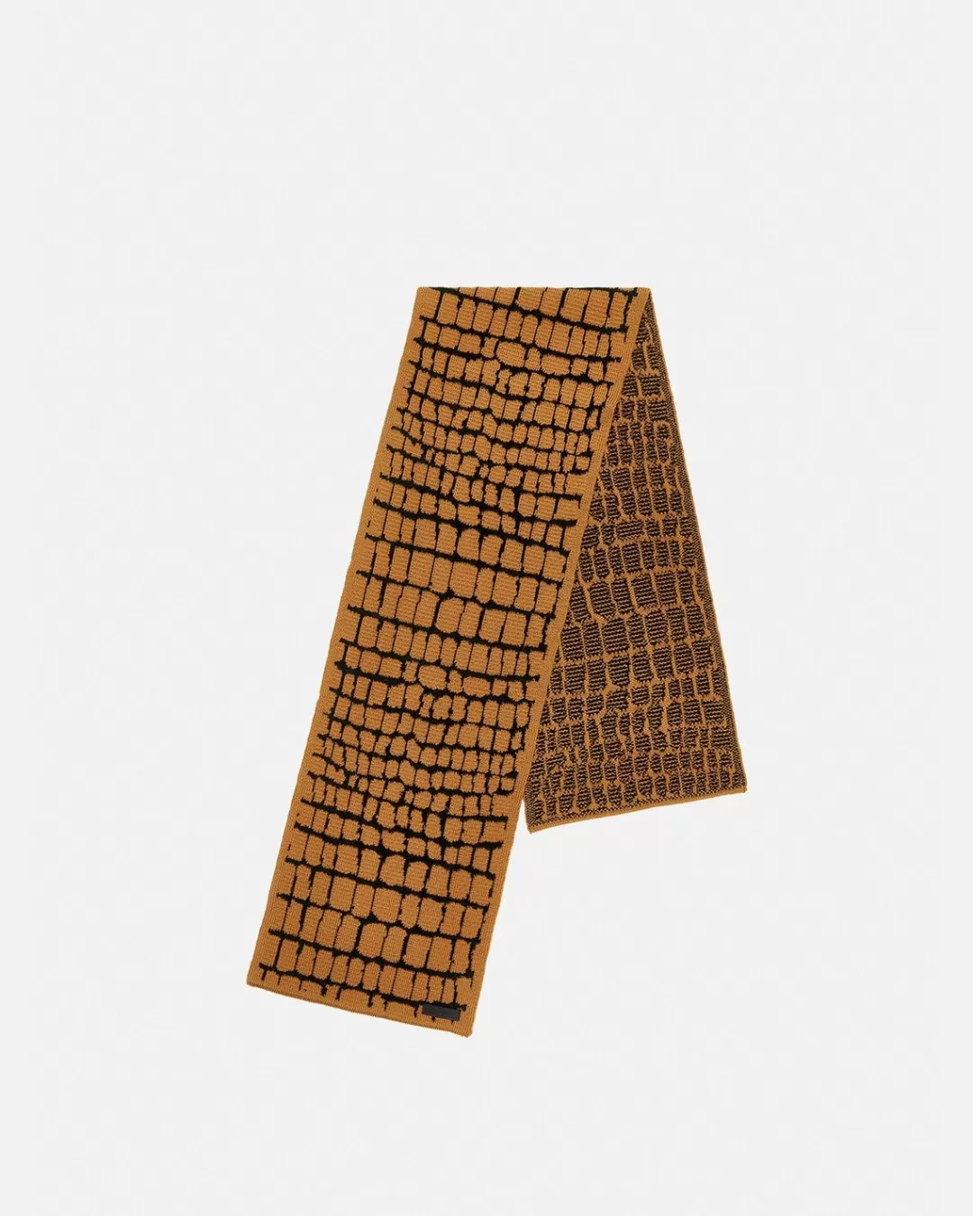 Croc-Effect Chenille Jacquard Scarf*Versace Best