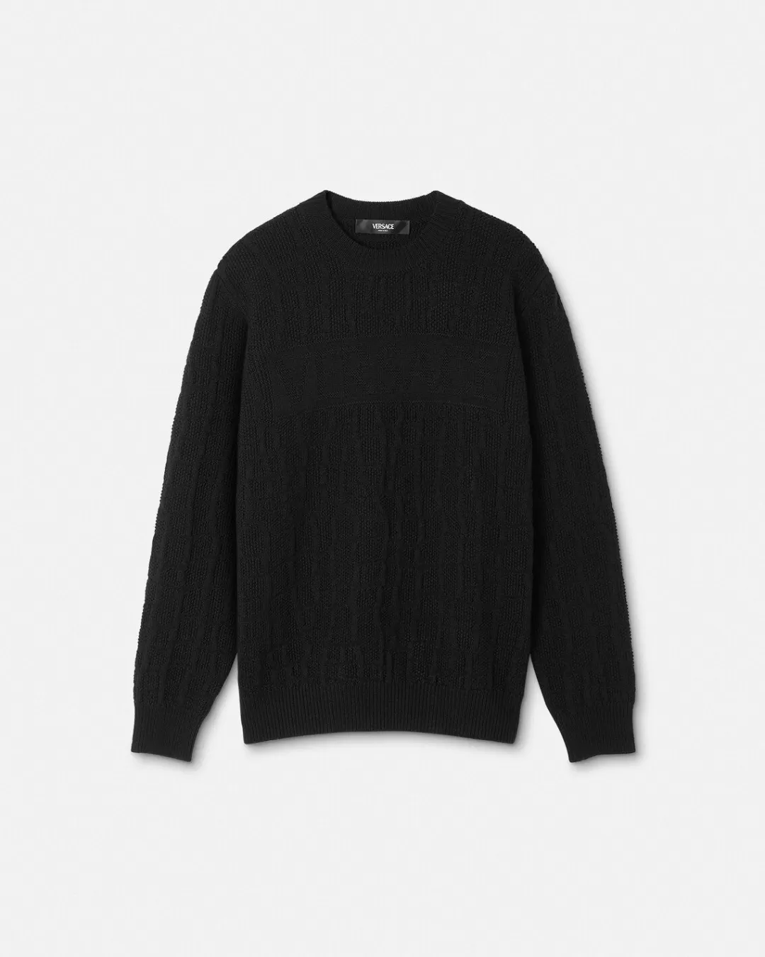 Croc-Effect Jacquard Jumper*Versace Sale