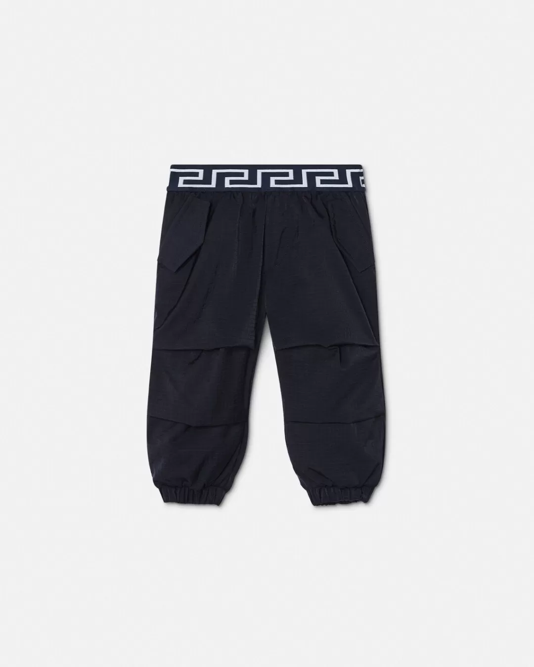 Croc-Effect Nylon Baby Sweatpants*Versace New