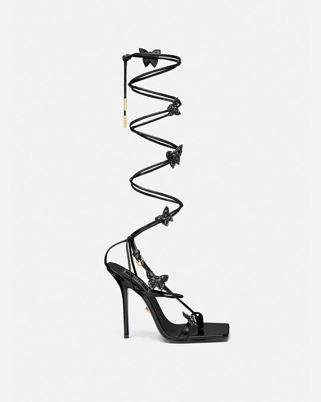 Crystal Butterflies Sandals*Versace Store