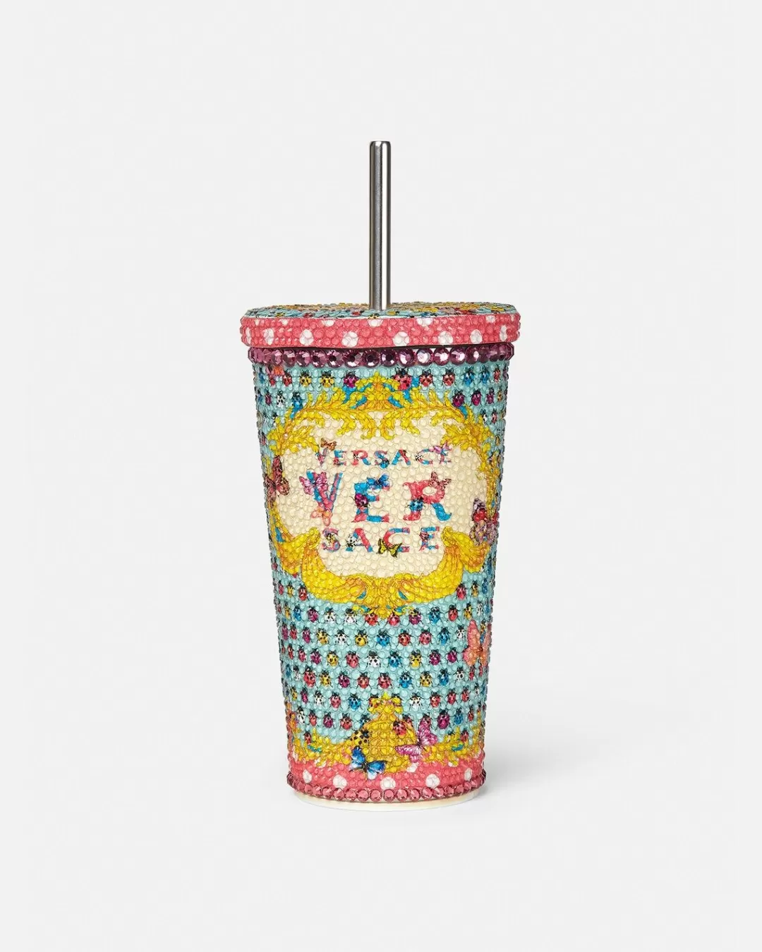 Crystal Butterflies Travel Cup*Versace Clearance