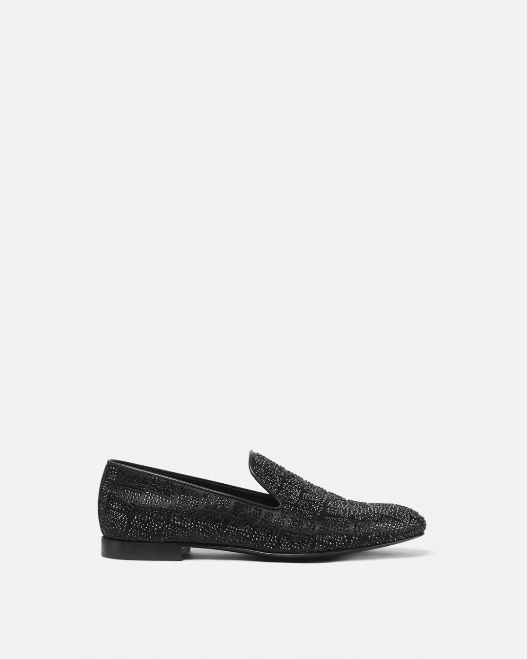 Crystal Croc-Effect Slippers*Versace Shop