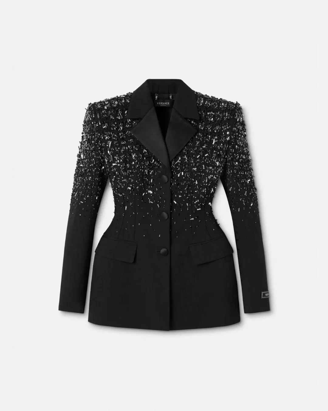 Crystal Croc-Jacquard Blazer*Versace Best