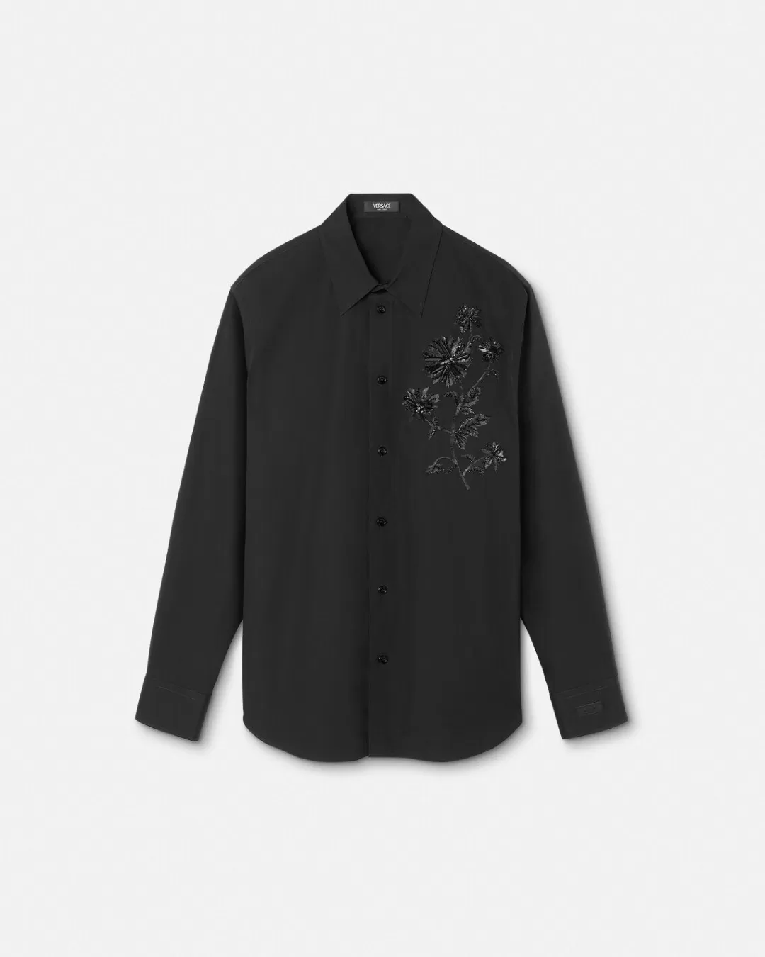 Crystal Embroidered Shirt*Versace Best