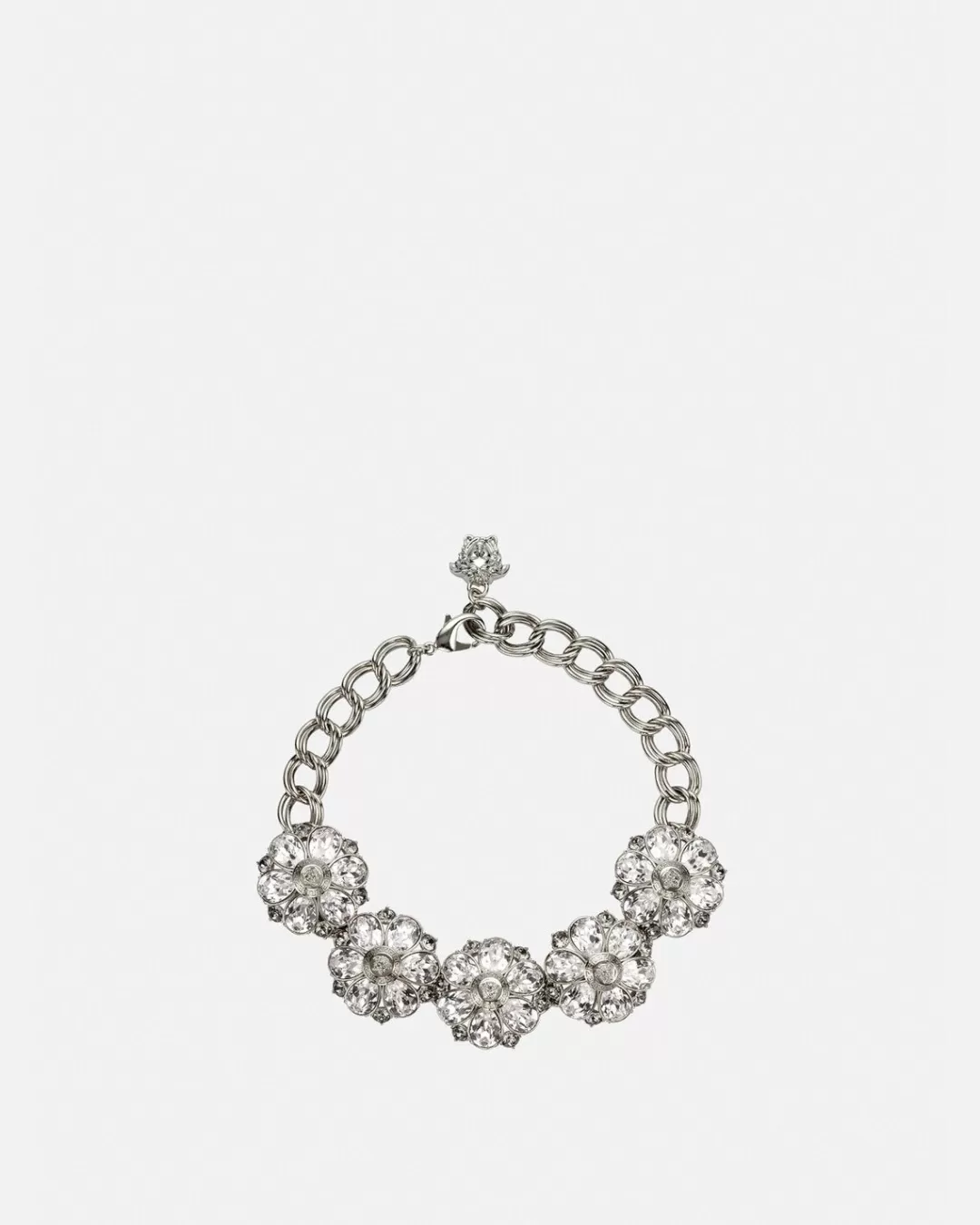 Crystal Flower Choker*Versace New