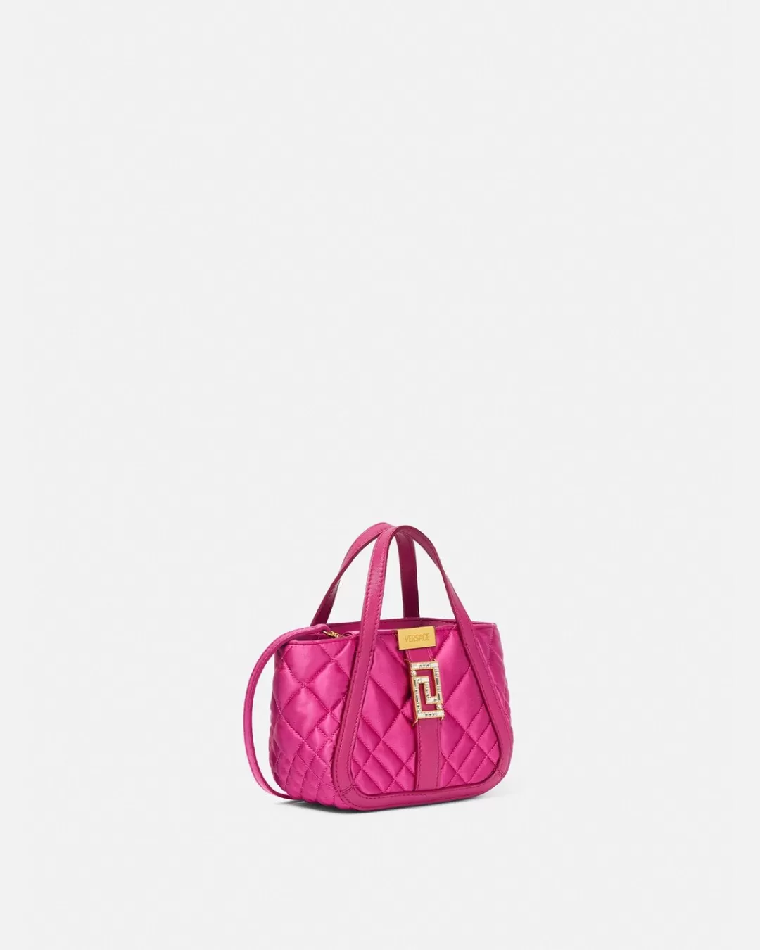 Crystal Greca Goddess Satin Mini Bag*Versace Shop