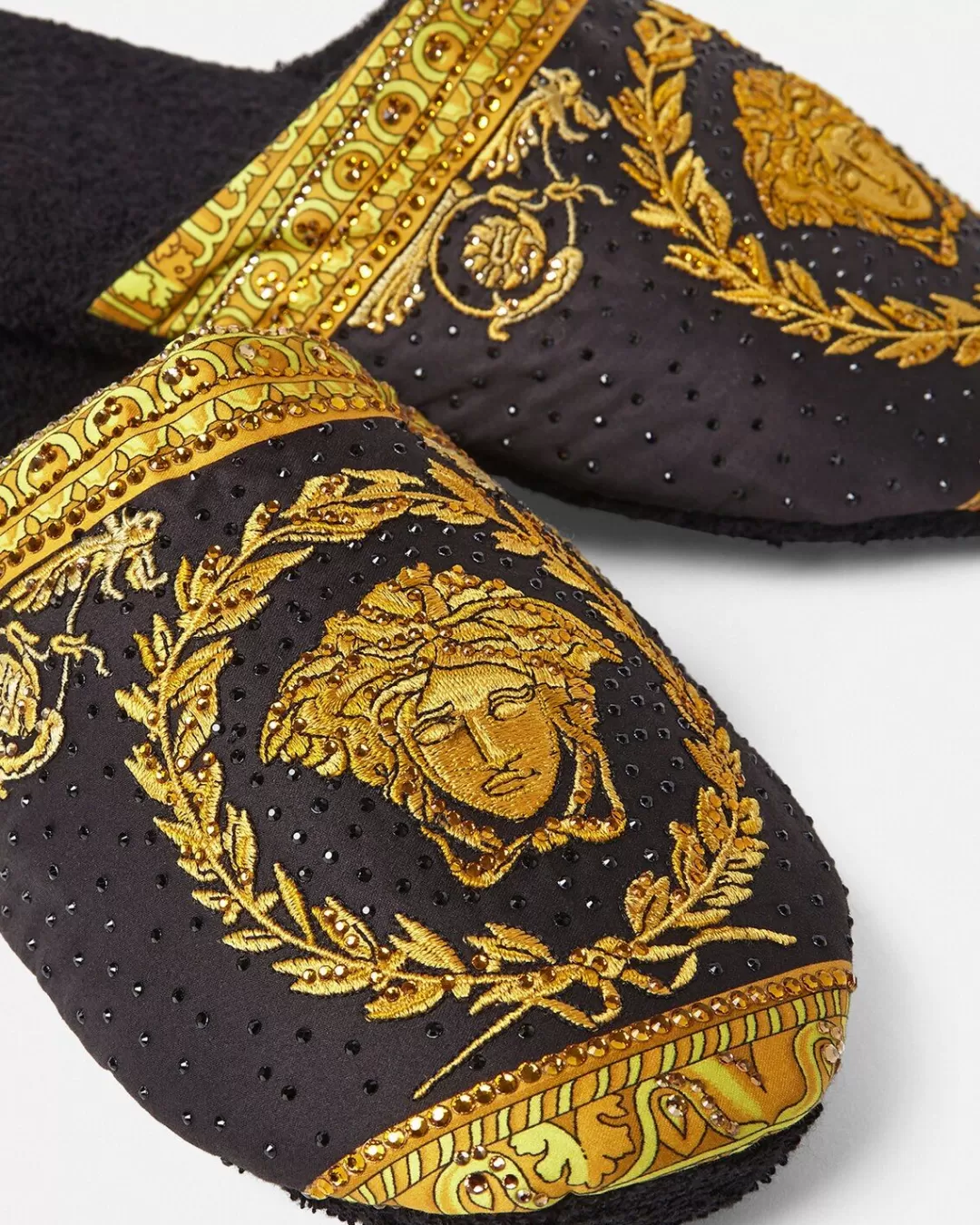 Crystal I Baroque Slippers*Versace Cheap