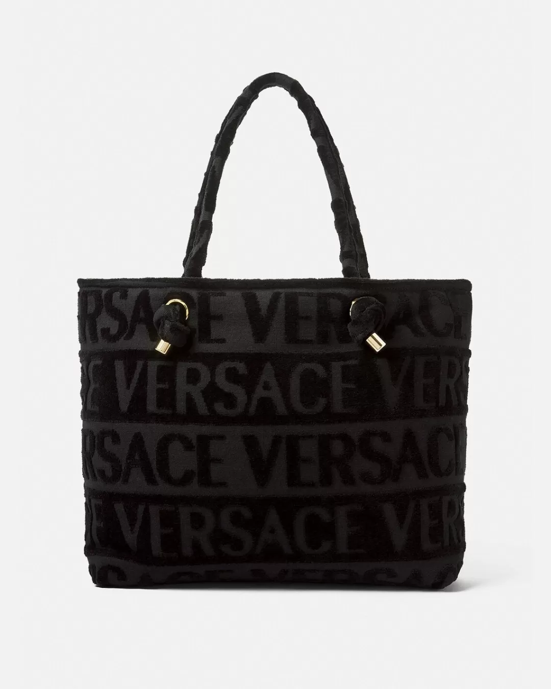 Crystal Icon Towel Tote Bag*Versace Clearance