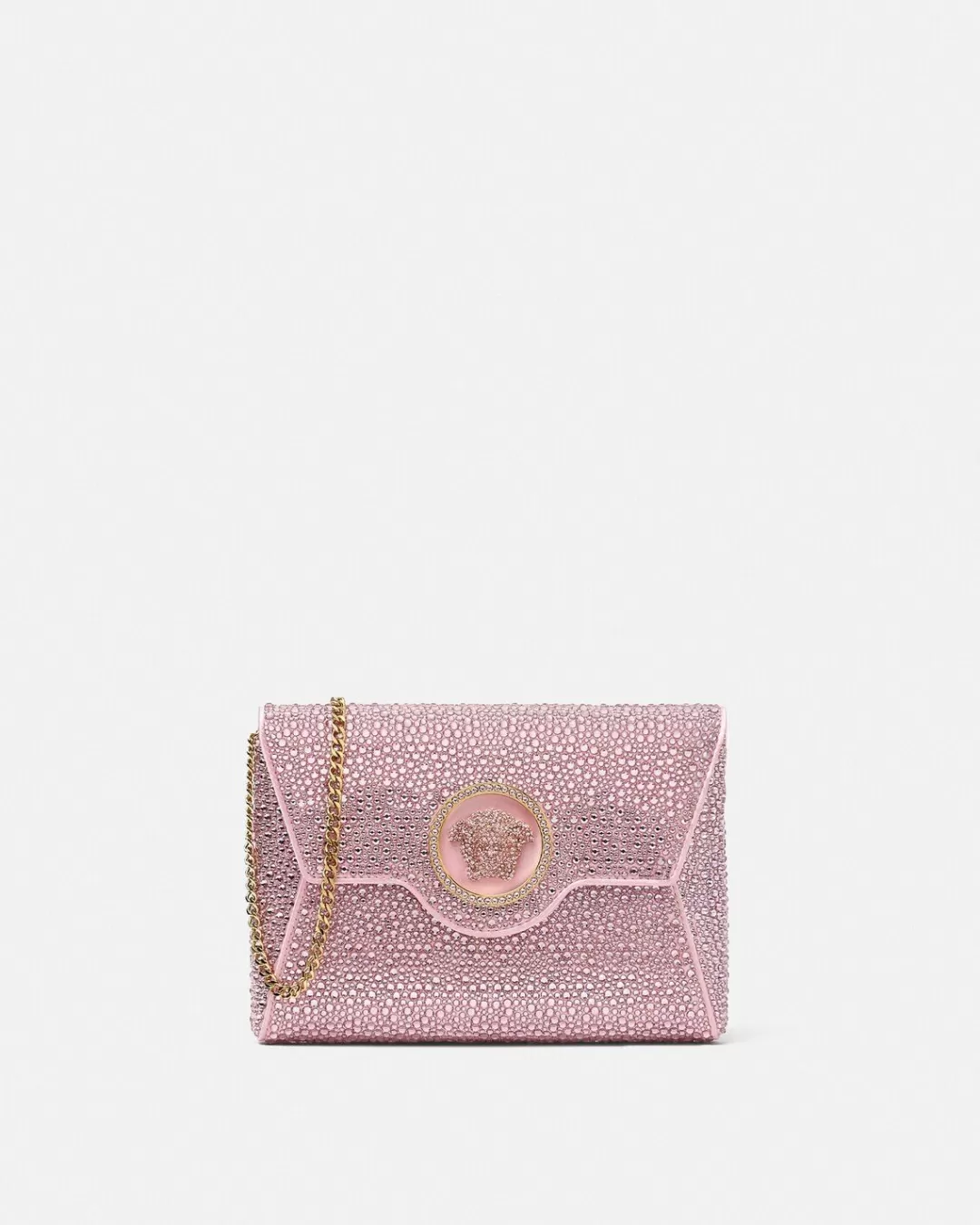 Crystal La Medusa Envelope Clutch*Versace Clearance