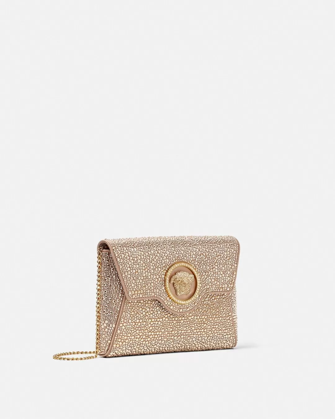 Crystal La Medusa Envelope Clutch*Versace Best