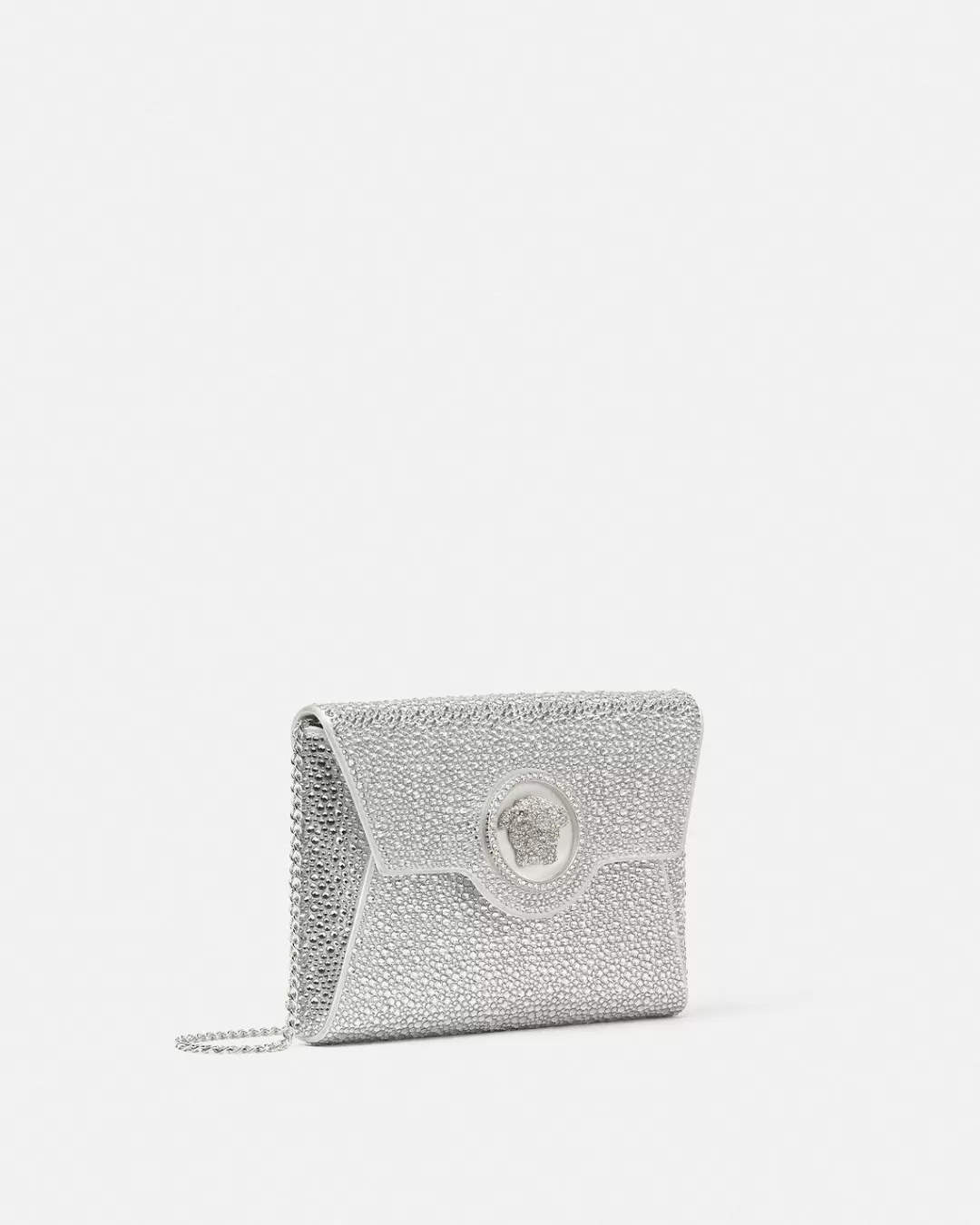 Crystal La Medusa Envelope Clutch*Versace Clearance