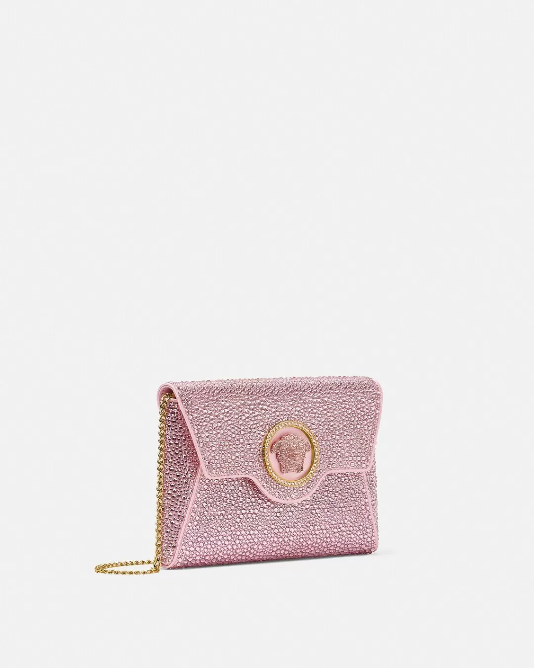 Crystal La Medusa Envelope Clutch*Versace Clearance