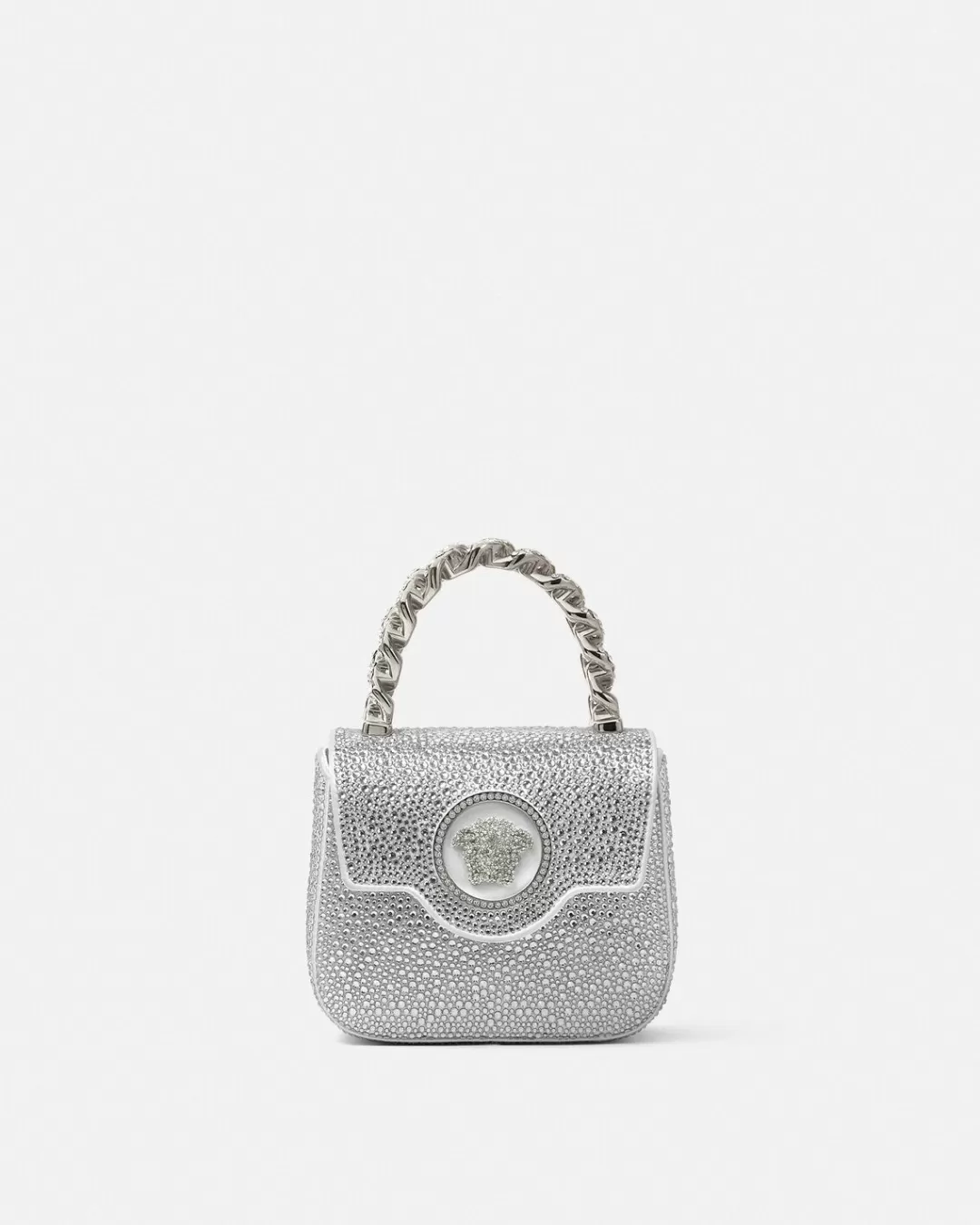 Crystal La Medusa Mini Bag*Versace Fashion