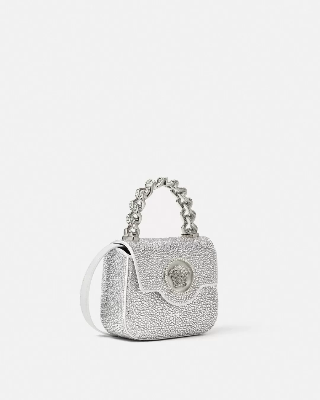 Crystal La Medusa Mini Bag*Versace Fashion