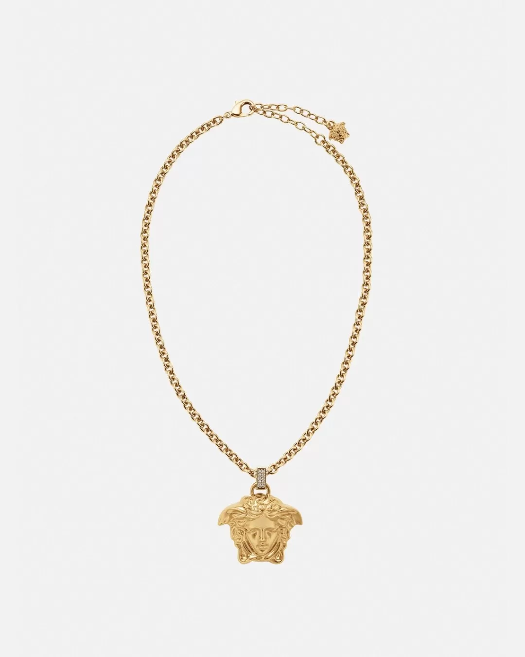 Crystal La Medusa Necklace*Versace New