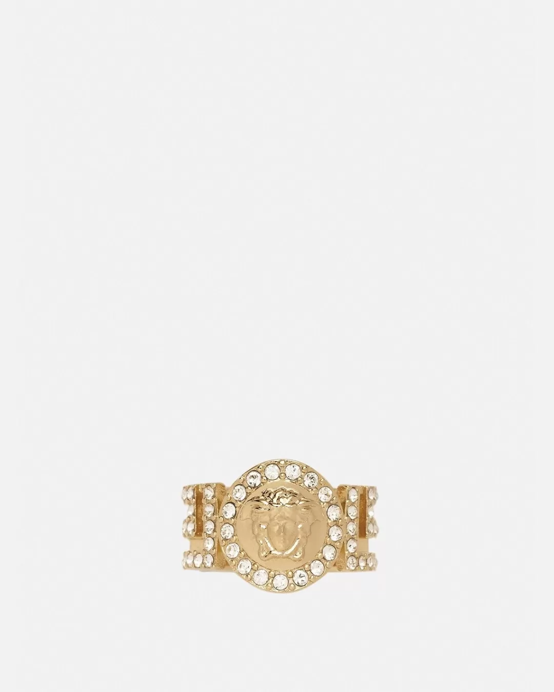 Crystal La Medusa Ring*Versace Clearance