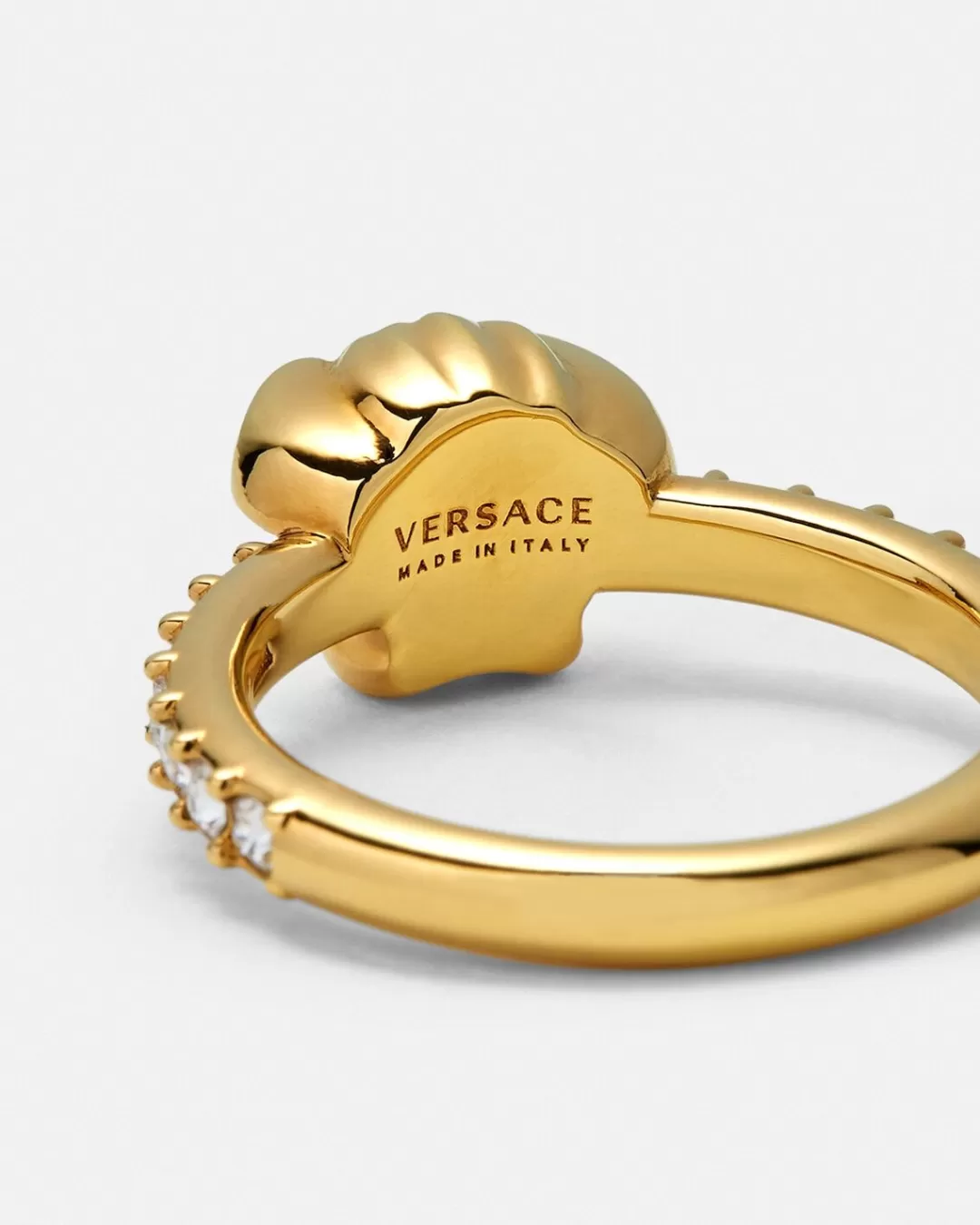 Crystal La Medusa Ring*Versace Store