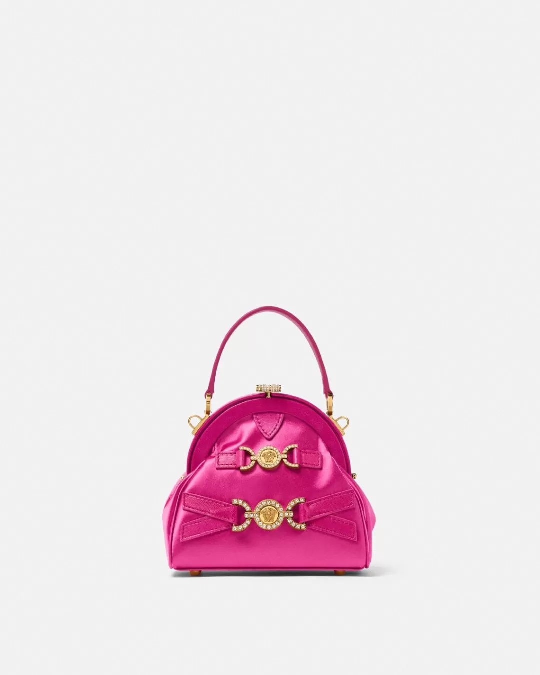 Crystal Medusa '95 Satin Mini Bag*Versace Outlet