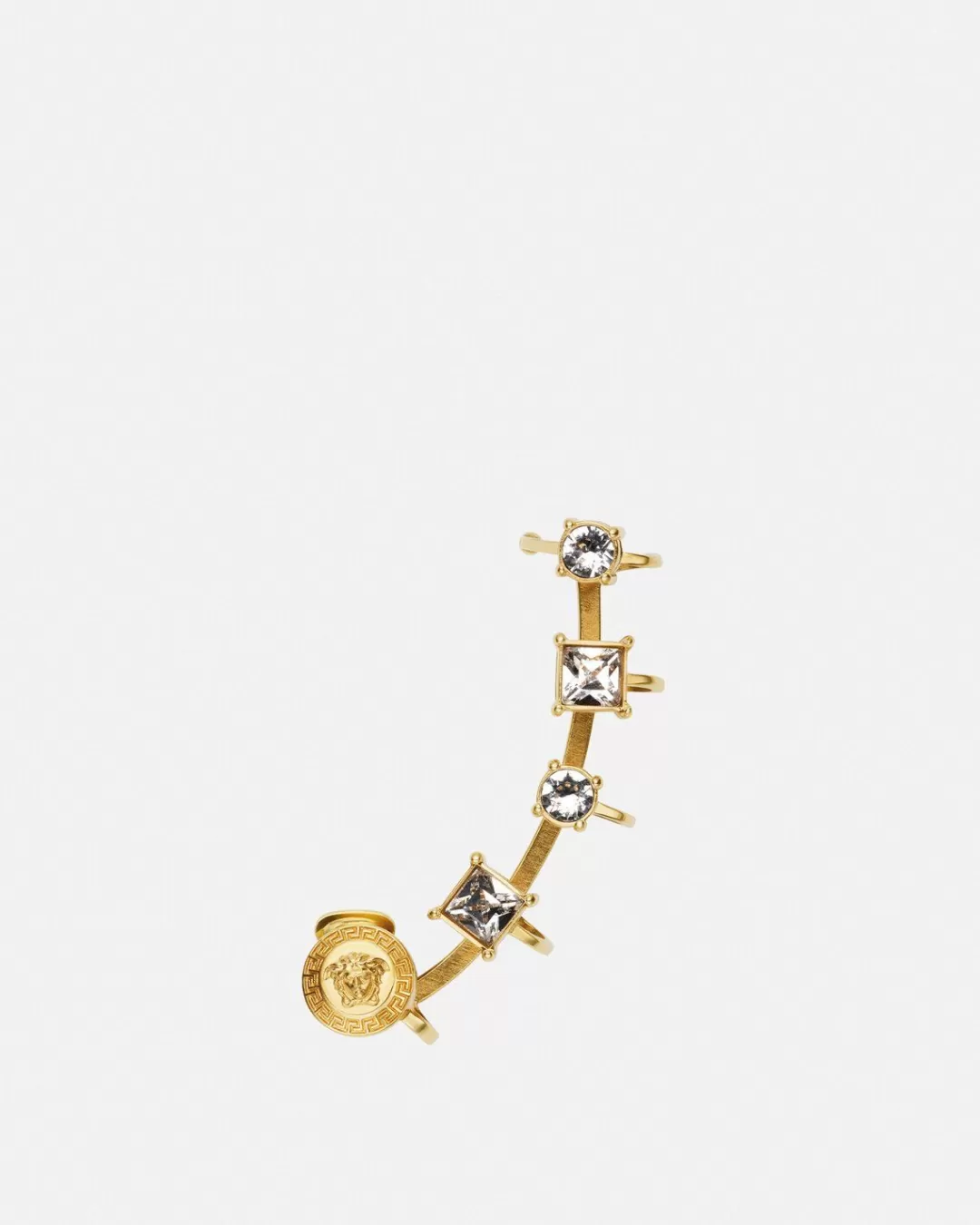 Crystal Medusa Cuff Earring*Versace Best Sale