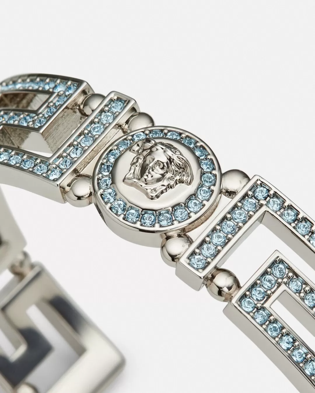 Crystal Medusa Greca Cuff Bracelet*Versace Online