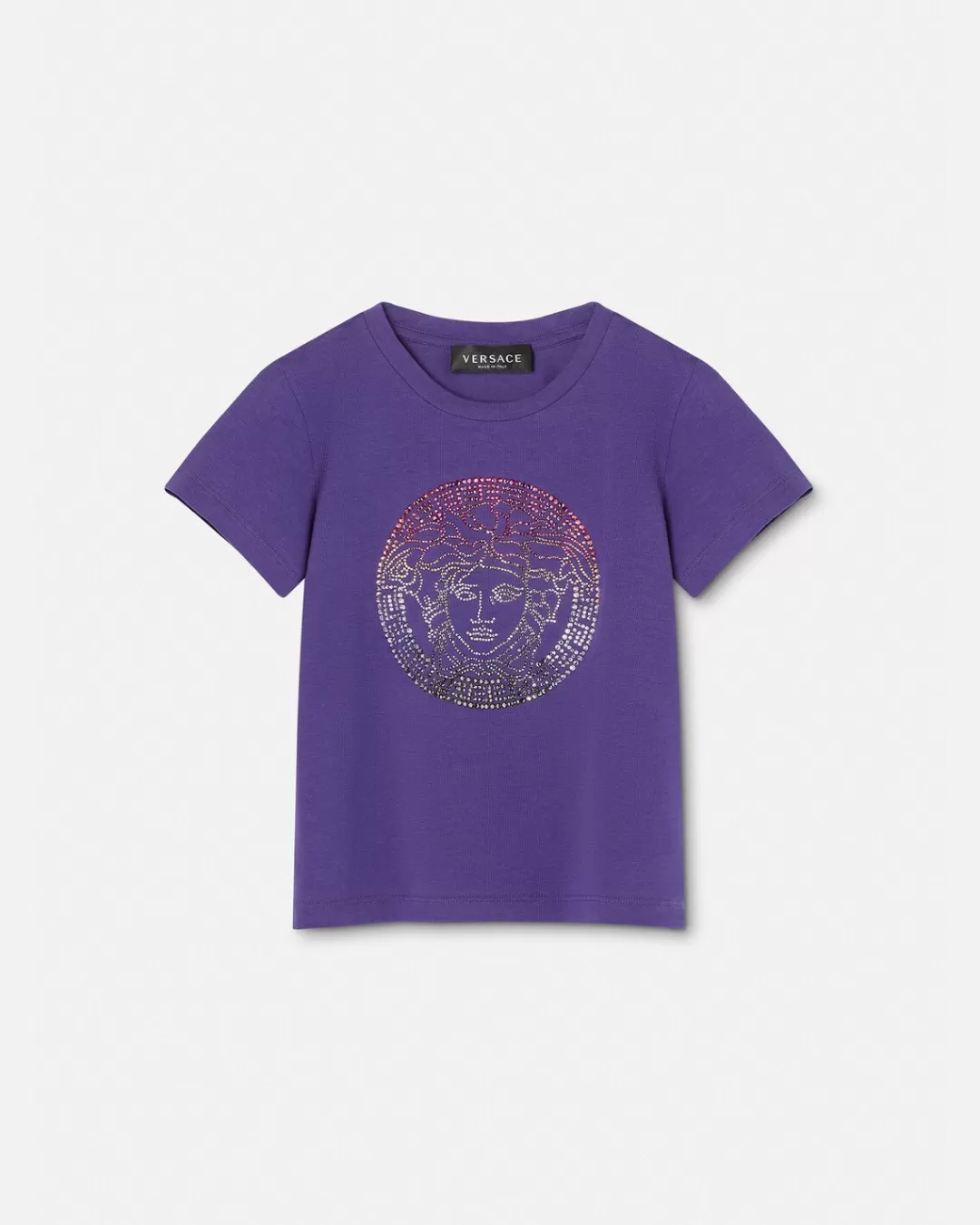 Crystal Medusa Kids T-Shirt*Versace Fashion