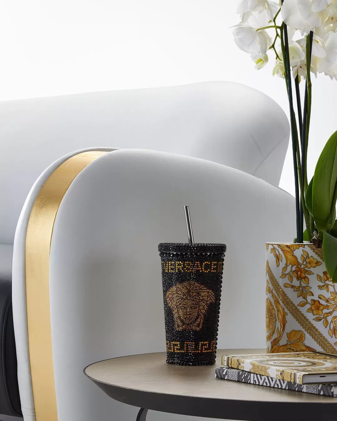 Crystal Medusa Travel Cup*Versace Shop