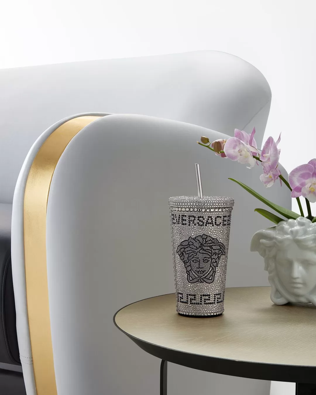 Crystal Medusa Travel Cup*Versace Flash Sale