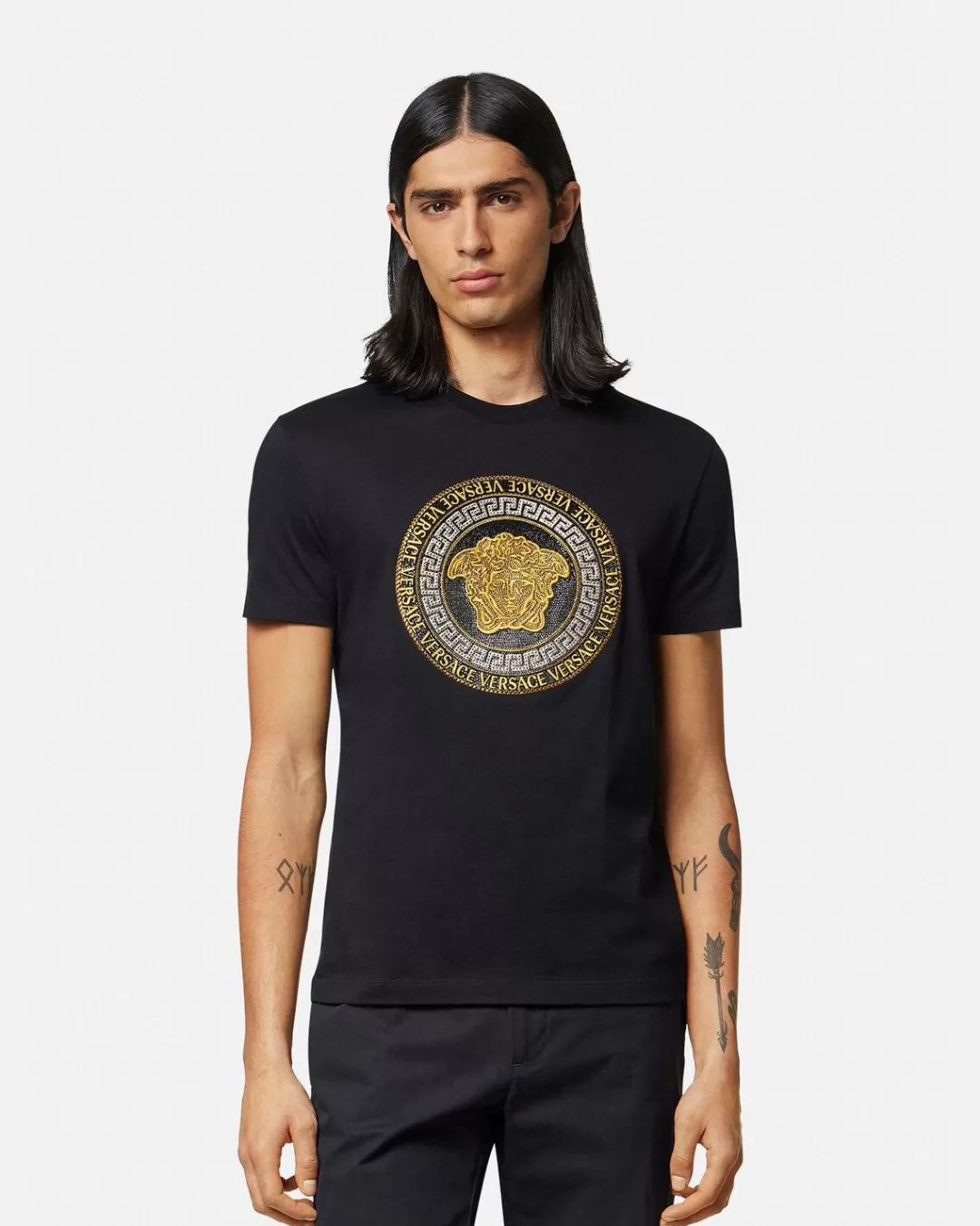 Crystal Medusa T-Shirt*Versace New