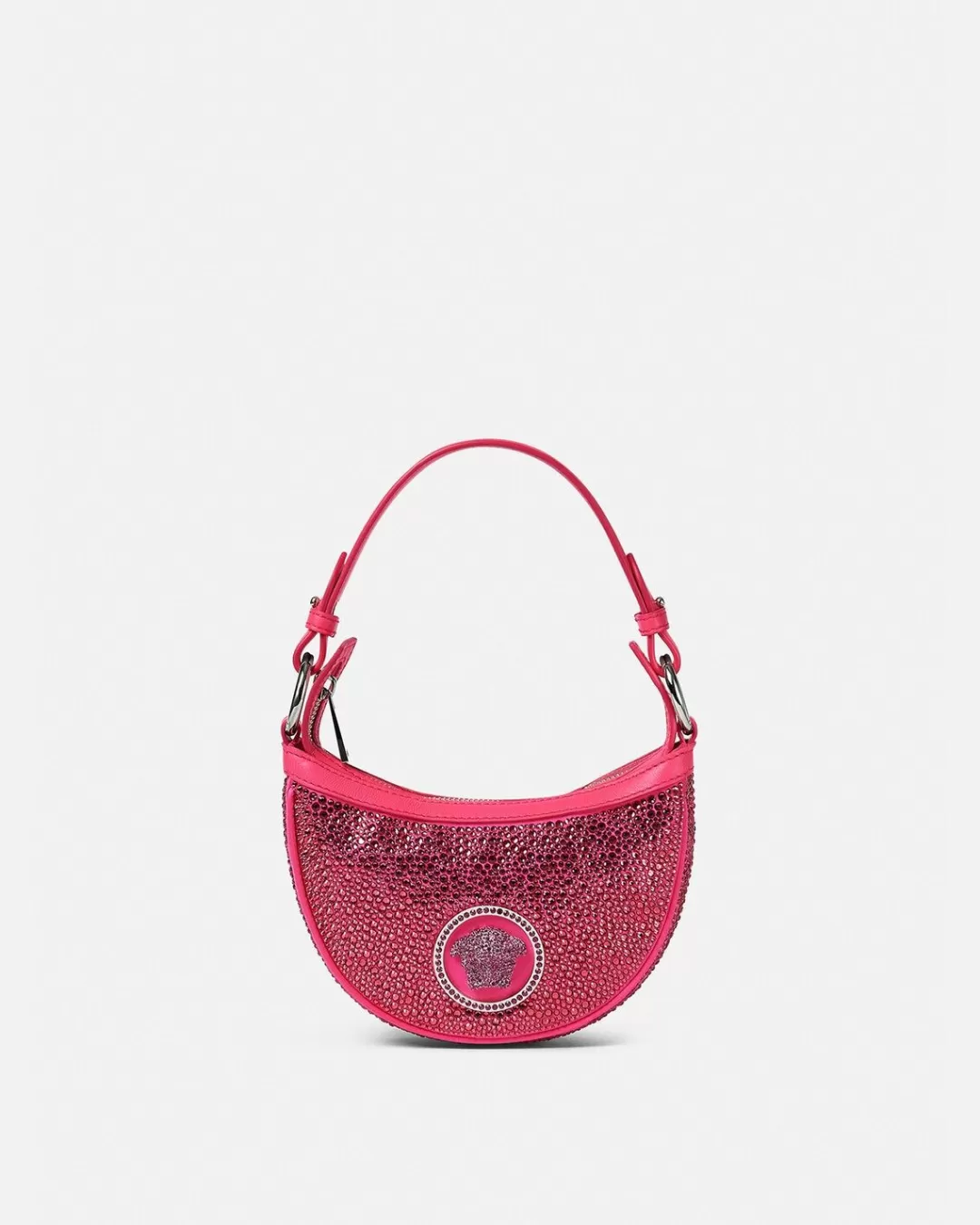 Crystal Repeat Mini Hobo Bag*Versace Online