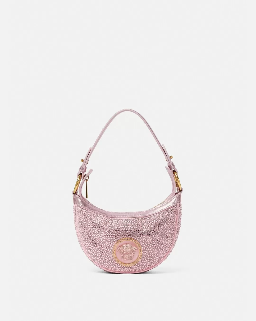 Crystal Repeat Mini Hobo Bag*Versace Discount