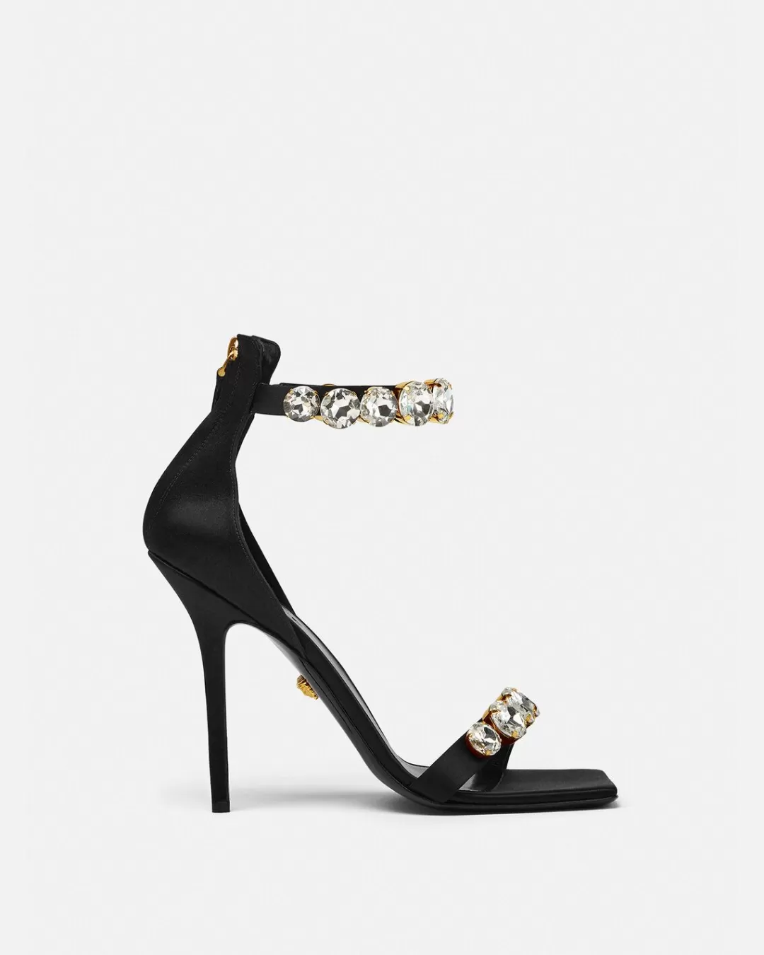 Crystal Satin Sandals*Versace Store