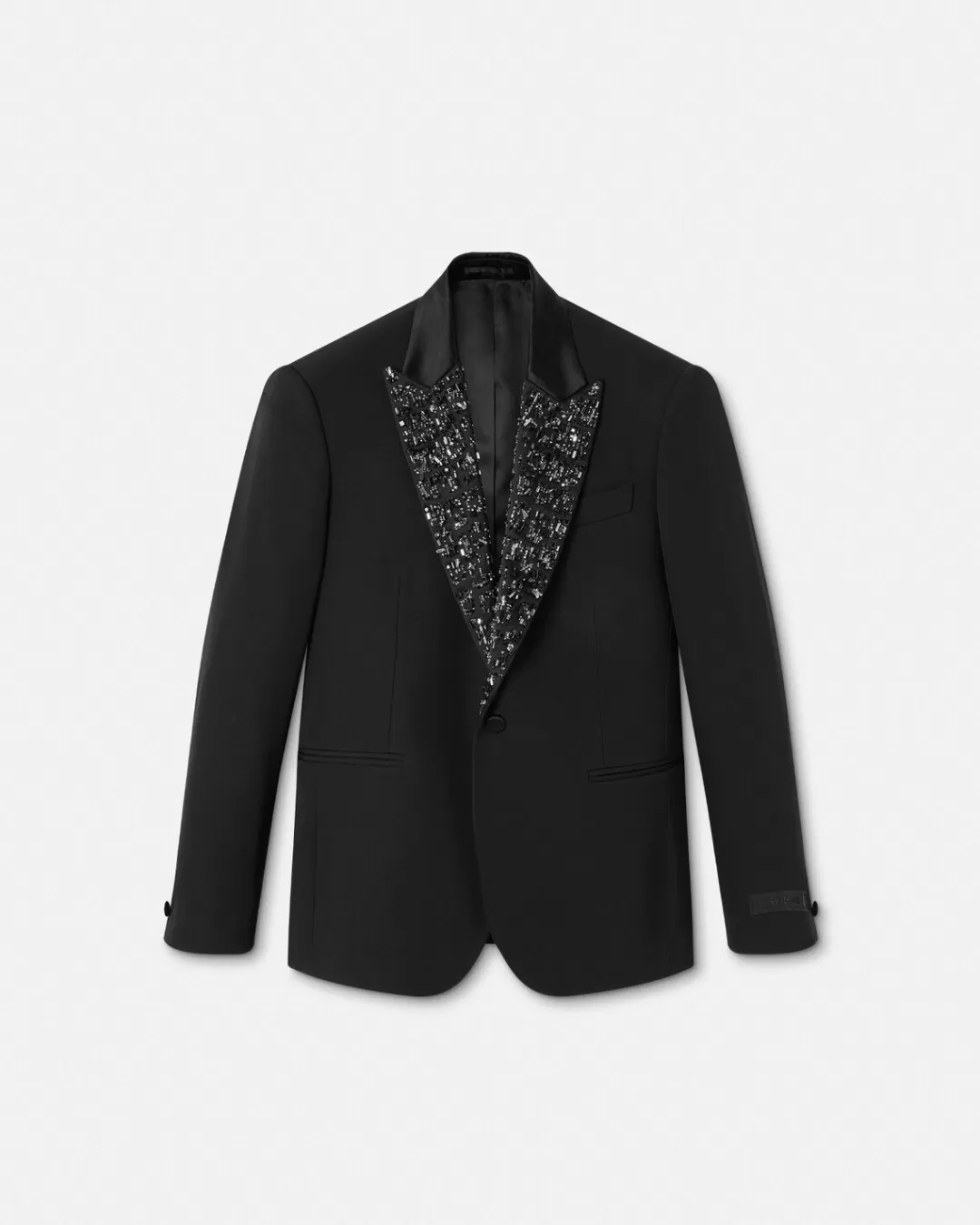 Crystal Single-Breasted Blazer*Versace Cheap