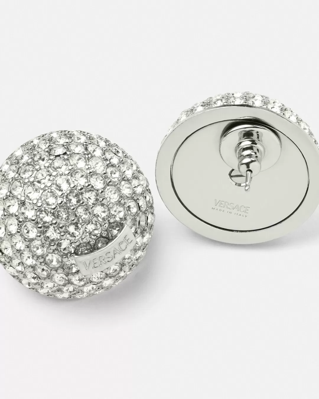 Crystal Sphere Earrings*Versace Shop