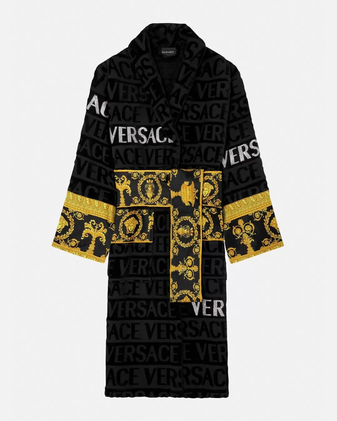 Crystal Allover Bathrobe*Versace Best