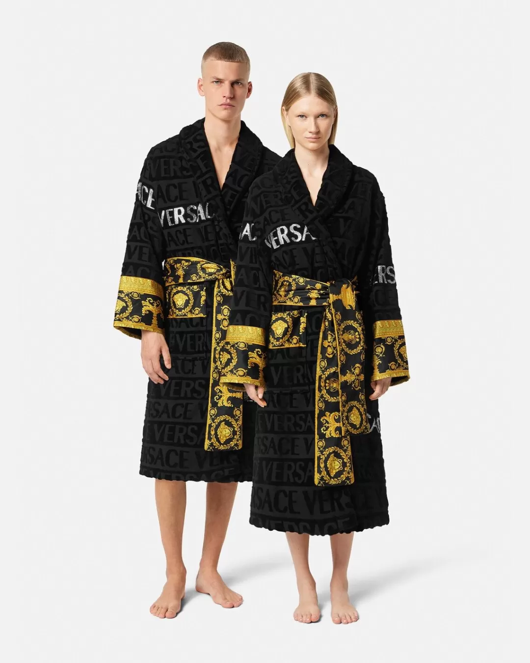 Crystal Allover Bathrobe*Versace Best