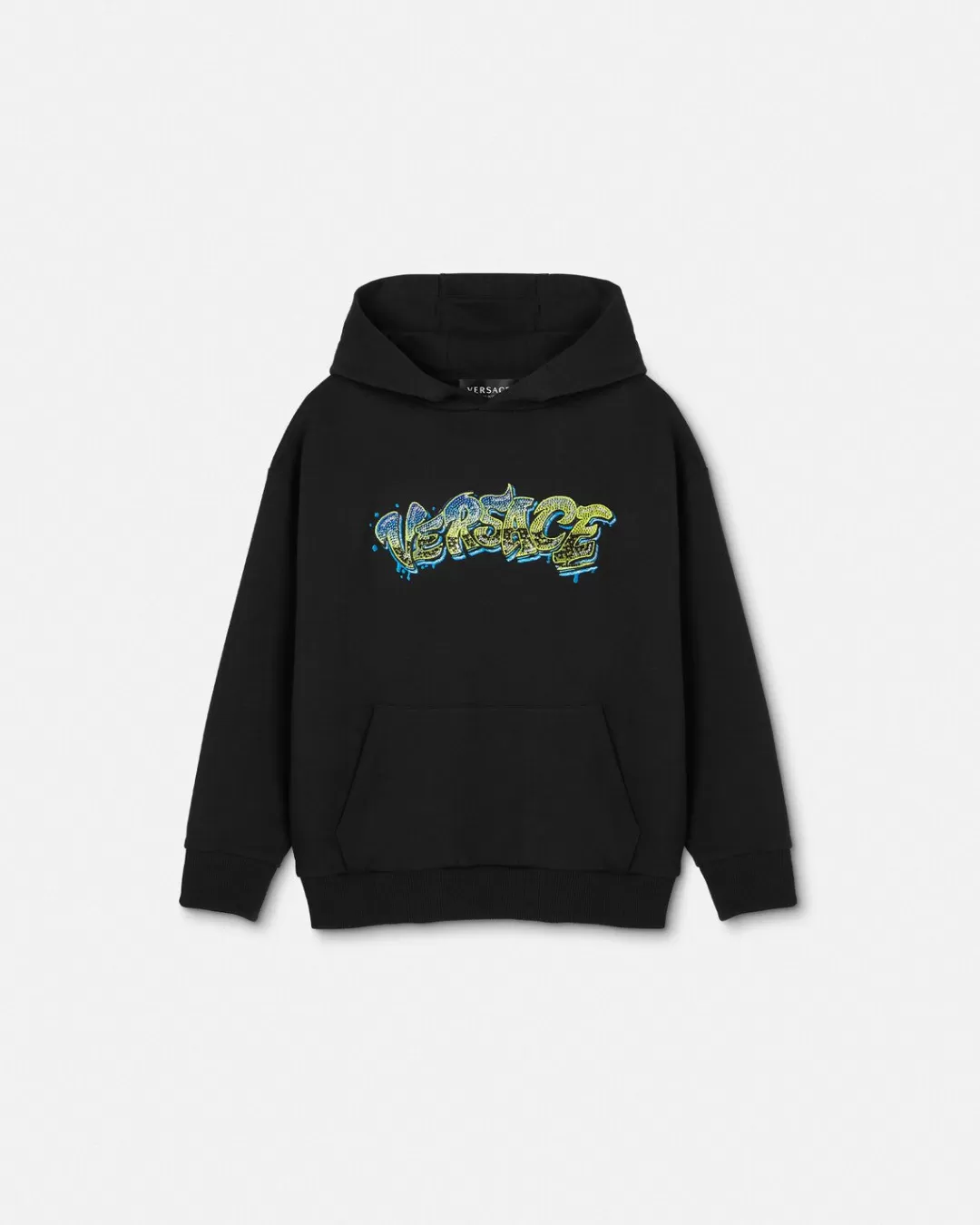 Crystal Logo Kids Hoodie*Versace Best