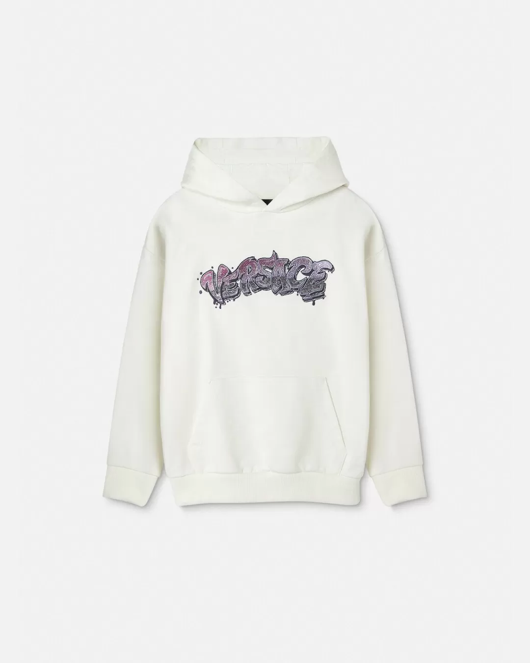 Crystal Logo Kids Hoodie*Versace Discount