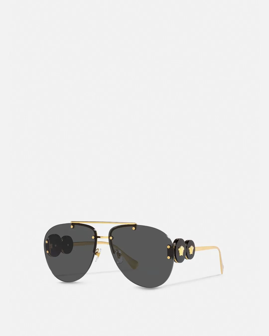 Double Medusa Aviator Sunglasses*Versace Clearance