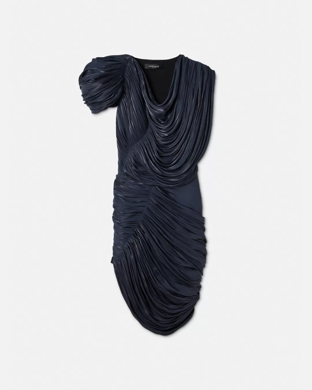 Draped Pleated Midi Dress*Versace Outlet