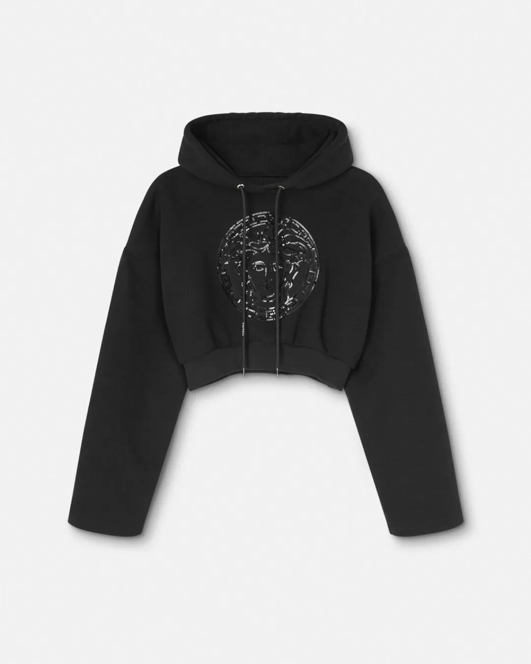 Embellished Medusa Crop Hoodie*Versace Shop