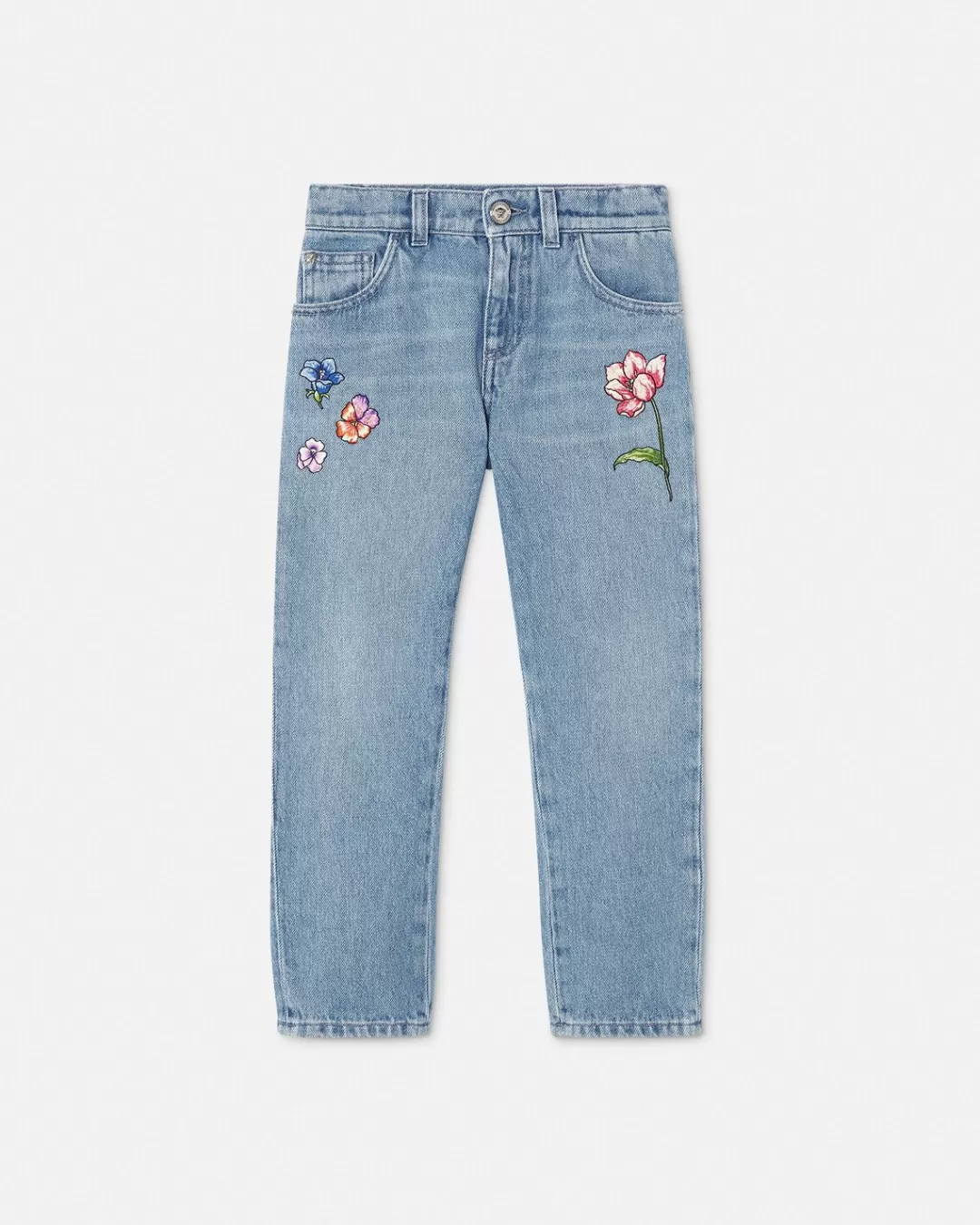 Embroidered Blossom Kids Jeans*Versace Cheap