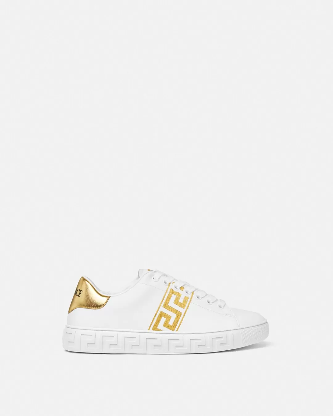 Embroidered Greca Sneakers*Versace Cheap